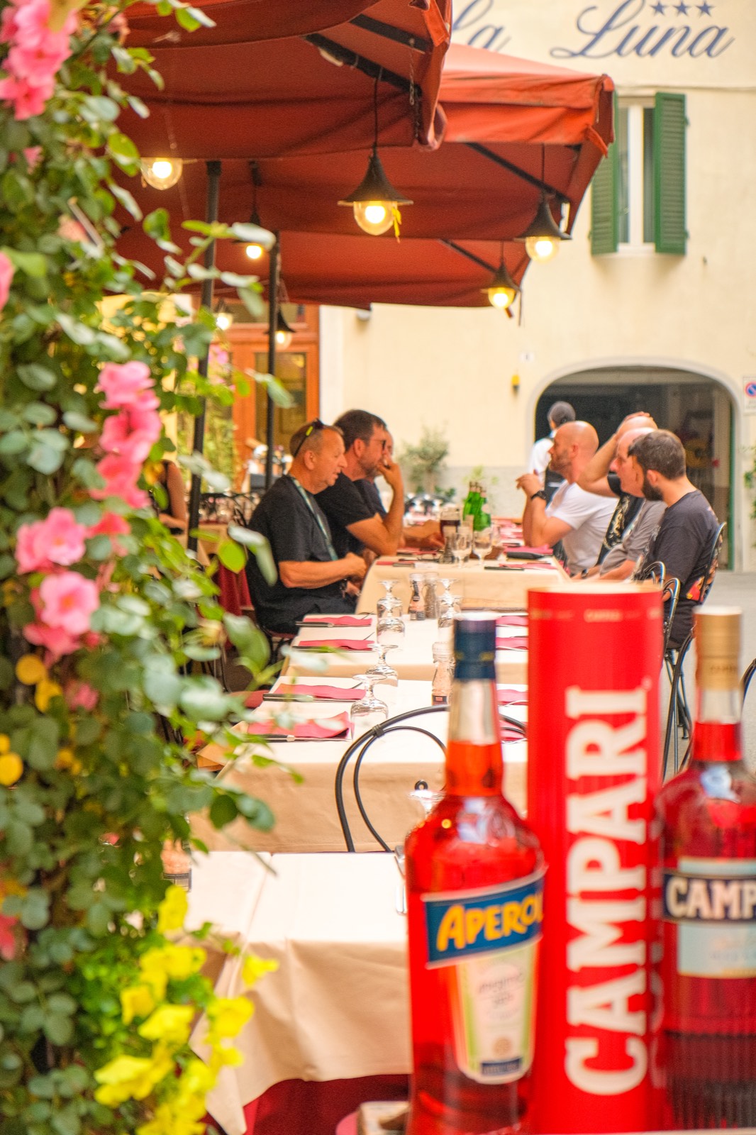 The exterior of L&rsquo;Oste di Lucca in the old town